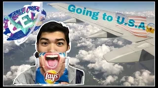 Перелет в США !!! FLEX - VLOG #1 FLIGHT to the U.S.A)