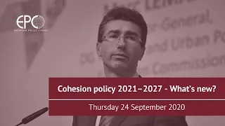 Cohesion policy 2021–2027. What’s new?