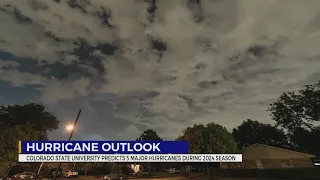 Colorado State University predicts 5 major hurricanes during 2024 season