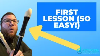 How To Play Alto Recorder: EASY First Lesson