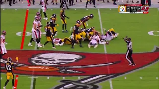 Steelers at Buccaneers Preseason Week 1 (2023) | Miserable 4th Down Run Attempt by the Buccaneers