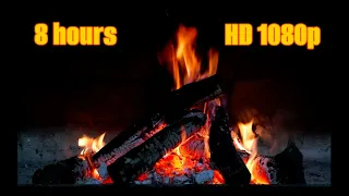 ✰ 8 HOURS ✰ Best Fireplace HD 1080p video ✰ Relaxing fireplace sounds ✰ Fireplace Burning ✰ Full HD