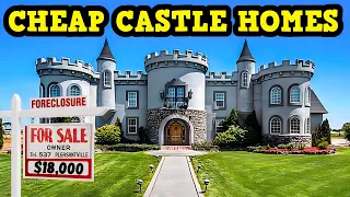 Real Life Castle Homes You Can Afford Easily!