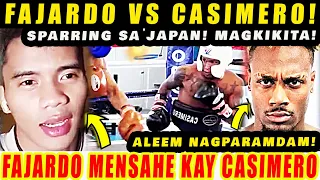 NAGKAHAMUNAN ULIT! FAJARDO MENSAHE KAY CASIMERO! SPARRING SA JAPAN MAGAGANAP! ALEEM GUSTO UMEKSENA!