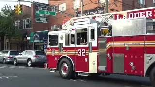 1st Catch & 1st Video of Brand New 2022 FDNY Ladder 32