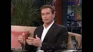 SCHWARZENEGGER has FUN with LENO