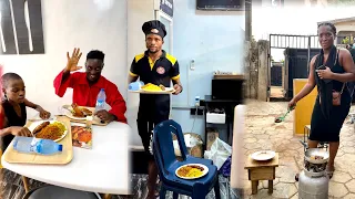 Enough is enough, little boy took his uncle to eat good food then the worst happened (Izahkus Tv )