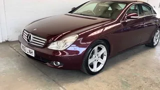 2006 Mercedes-Benz CLS 3.5 CLS350 Coupe 7G-Tronic 4dr Red