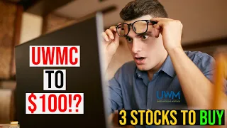 UWMC STOCK IS GOING TO THE MOON! - 3 Stocks To BUY TOMORROW! - The Stock Market Gets OPTIMISTIC