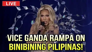 LOOK! Vice Ganda PERFORMS "RAMPA" on Binibining Pilipinas 2023!