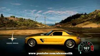 NFS HP: Mercedes SLS AMG Desert Gold