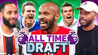 PREMIER LEAGUE ALL TIME DRAFT CHALLENGE Ft Lampard, Henry, Bale