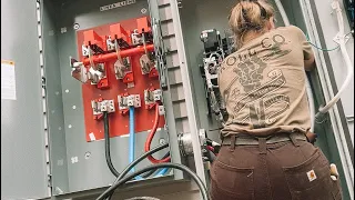 Part I of the 400amp disconnect & transfer switch install for a Cummins generator