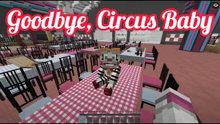 Goodbye Circus Baby Tribute - Minecraft: Fnaf