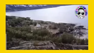 💥DANGEROUS LAND COLLAPSE IN NORTH NORWAY💥Landslide Occurs in Alta, Norway - June.  3, 2020