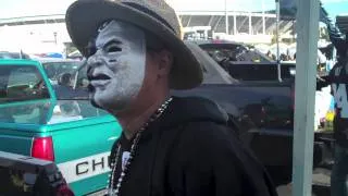 RAIDERS VS DOLPHINS  TAIL GATE  2010