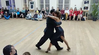 Sueño de Tango Niš, Milonga Gran Sueño, 14.1.2023,performance by Georgia Priskou &  Loukas Balokas 1