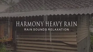 Heavy rain on the roof, Rain sounds for sleeping, How to overcome insomnia