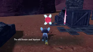 Pokémon Scarlet/Violet critical catch animation