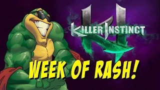WEEK OF! Rash Online Matches - Killer Instinct S3 Beta