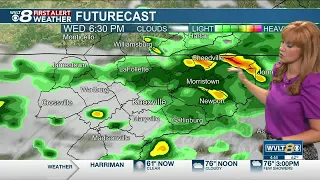 Cold front’s rain for some today, milder for all ahead