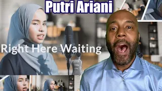 Putri Ariani Covers Richard Marx - Right Here Waiting | REACTION