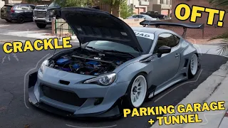 Scion FR-S Pops & Bangs Tune (POV Drive, LOUD Exhaust, Tomei Setup) | Jayden Nebril