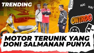 DONI SALMANAN EMANG BUKAN SULTAN KALENG-KALENG! TOTAL HARGA MOTORNYA SAJA 7 MILIAR! #ONTROGBANDUNG