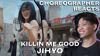 Dancer Reacts to JIHYO - KILLIN ME GOOD M/V & Choreography Video