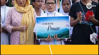 In solidarity to Christians suffering in Manipur, Peaceful Candlelight March was organized by ACF