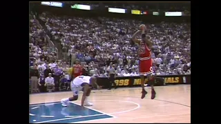 Michael Jordan - The Last Shot Slow Motion - HD