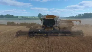 Lexion Wheat Harvest 2016