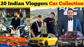 Top 20 Vloggers Car Collection | Sourav Joshi Vlogs, UK07 Rider, Flying Beast, Elvish Yadav,JS Films