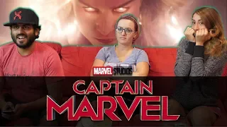 Captain Marvel Official Trailer - Group Reaction