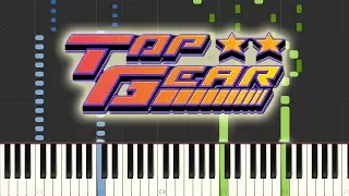 Top Gear Theme - Super Nintendo [Piano Tutorial] (Synthesia)