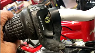 How To Replace A Shift Cable In A Shimano Revoshift Twist Shifter