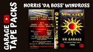 Norris 'Da Boss' Windross ✩ Sun City ✩ 1997 ✩ Garage Tape Packs