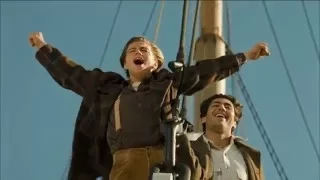 Titanic 3D - "Én vagyok a világ ura" jelenet ( magyar szinkron) 1080p