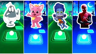 Lamput  🆚  Pinkfong  🆚 Luca  🆚 Spiderman 🆚 Who Will Win?