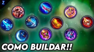 COMO BUILDAR EM CADA CLASSE!! | Mobile Legends