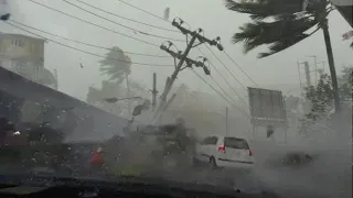 Incredible storm in Germany ! ⚠️ A terrible hail storm - big sized - hits Lippstadt