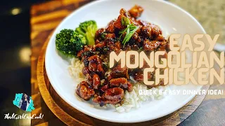 QUICK & EASY MONGOLIAN CHICKEN RECIPE | BETTER THAN TAKE-OUT | 20 MINUTE WEEKNIGHT DINNER