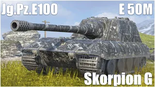 Jg.Pz.E100, E 50M & Skorpion G ● WoT Blitz