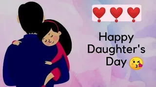 Happy Daughters day status 2020| Daughters day status for WhatsApp| Daughters day special status