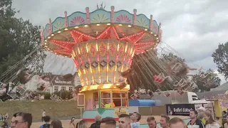 Kettenflieger - Fuhrmann (Offride) // Düsseldorf Rheinkirmes 2023 // Kirmes Fahrgeschäft