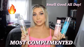 MOST COMPLIMENTED FRAGRANCE MISTS | Bath and Body Works & Victoria Secret