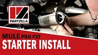 Kawasaki Mule Starter Installation | Starter Replacement on a Kawasaki UTV | Partzilla.com