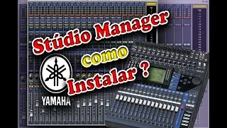 Tutorial como Instalar o Stúdio Manager Yamaha 01v 96 i