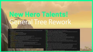 New hero talents and Monk General Tree rework, lets go over it.