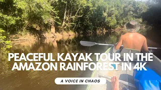 🇧🇷 Amazon, Brazil - 4K Tour In the area north of Presidente Figueiredo in the Amazon Rainforest